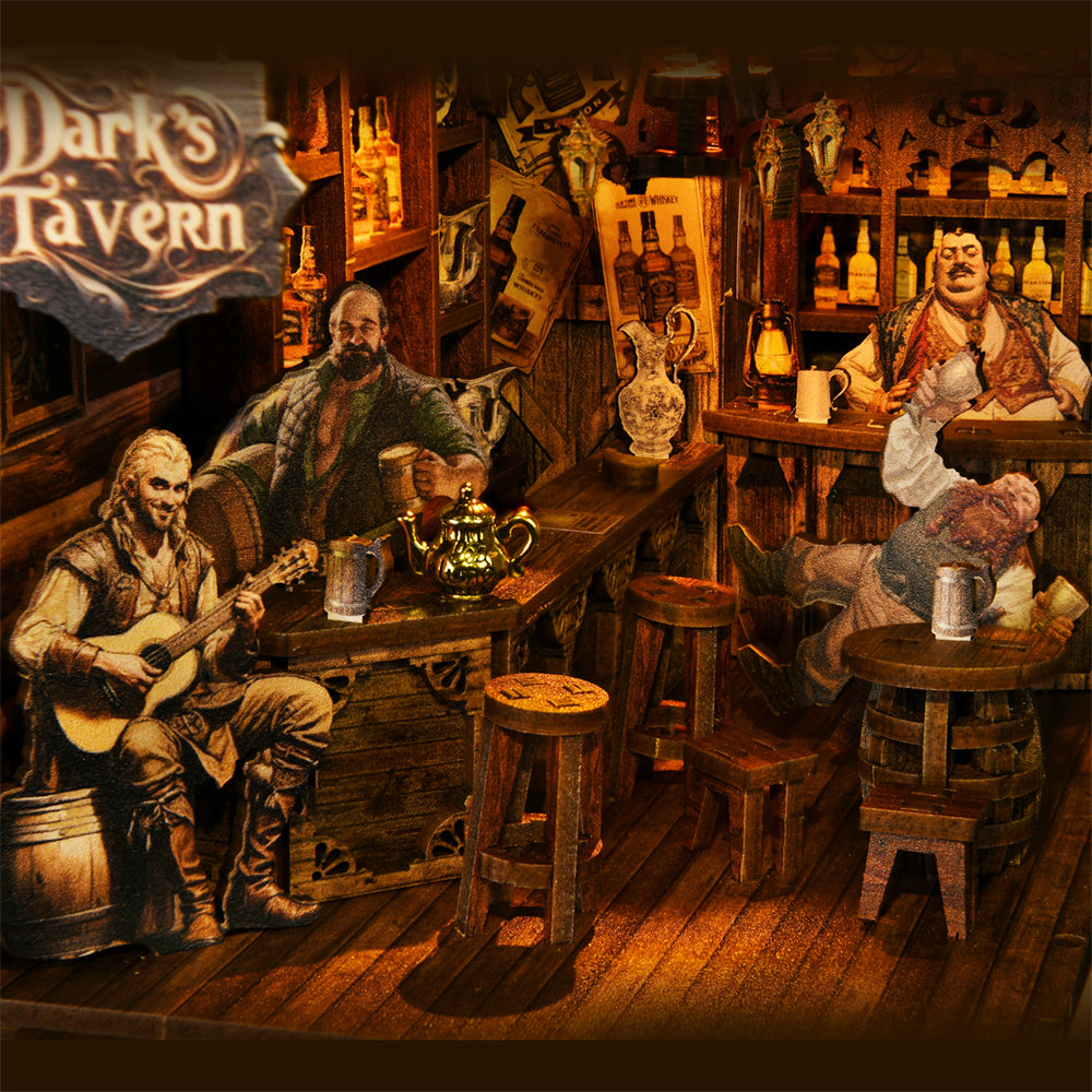 DIY Medieval Tavern Book Nook – A Secret Portal to Fantasy and Craftsmanship