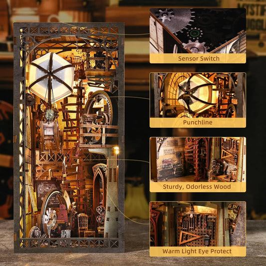 DIY Book Nook Kit - Uncle Peter's Warehouse | Miniverse Studio