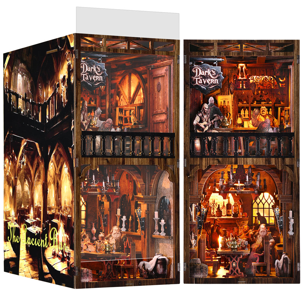 DIY Medieval Tavern Book Nook – A Secret Portal to Fantasy and Craftsmanship