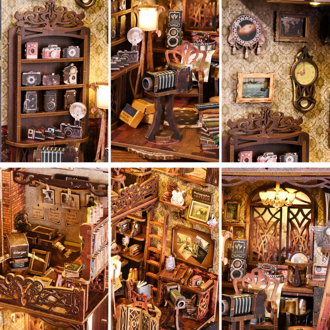 Book Nook DIY Film Darkroom