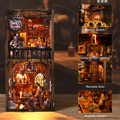 DIY Medieval Tavern Book Nook – A Secret Portal to Fantasy and Craftsmanship