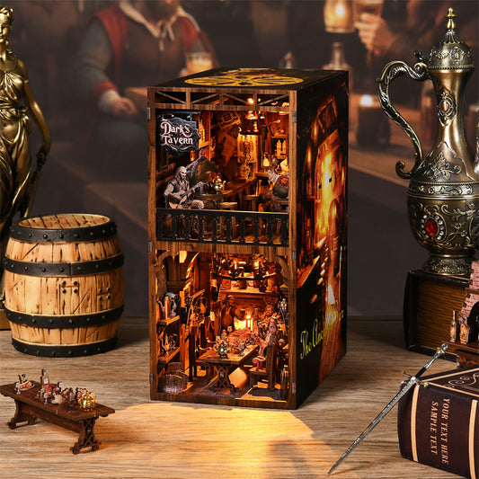 DIY Medieval Tavern Book Nook – A Secret Portal to Fantasy and Craftsmanship