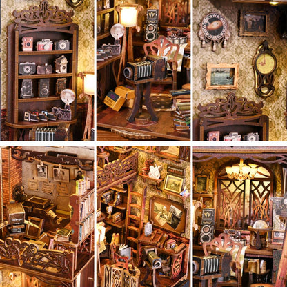 Book Nook DIY Film Darkroom