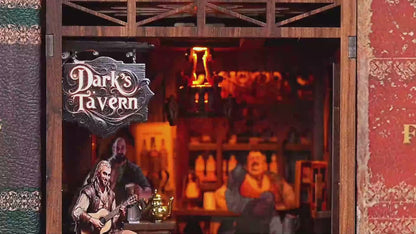 DIY Medieval Tavern Book Nook – A Secret Portal to Fantasy and Craftsmanship